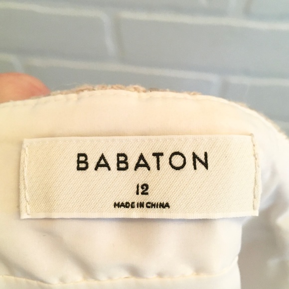 Aritzia Cream Pencil Skirt - Picture 7 of 14